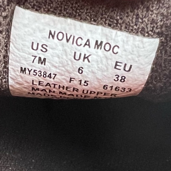 Merrell Men’s Novica slip on brown Moc shoes Size 7 - Picture 6 of 6